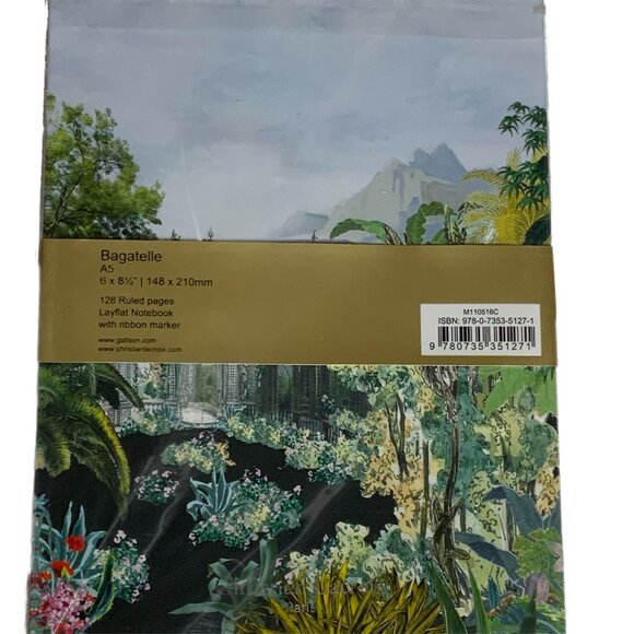 NEW! Christian Lacroix Bagatelle A5 Journal Notebook Paris 128 ruled pages - Picture 8 of 8